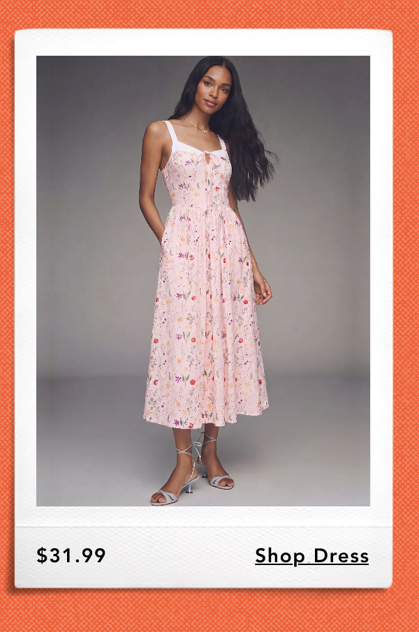 Bustier Floral A-Line Maxi Dress