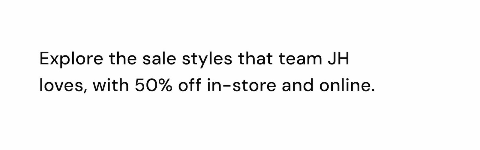 Sale