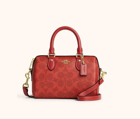 Mini Rowan Crossbody Bag In Signature Canvas