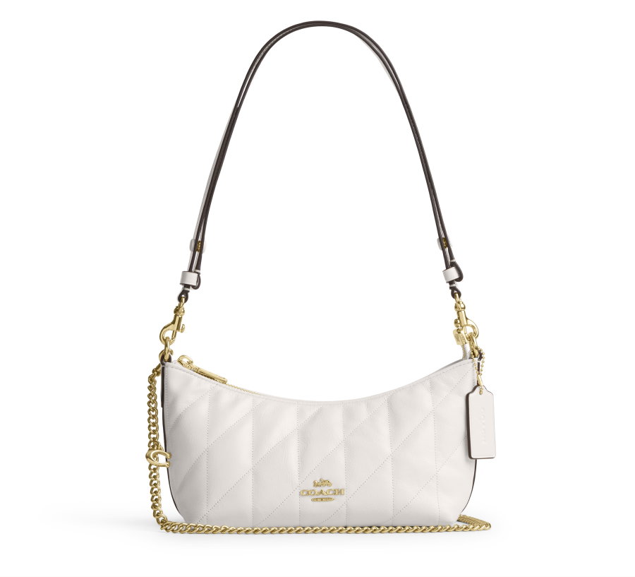 Caitlin Shoulder Bag With Quilting And Charm