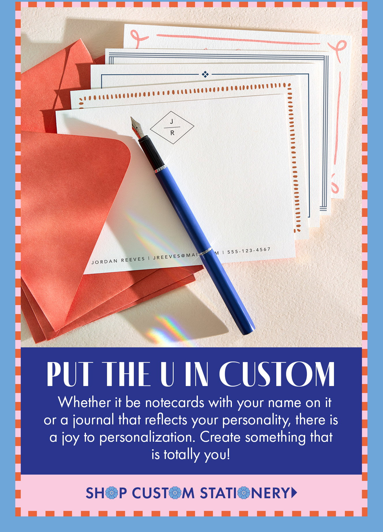 Personalized Stationery