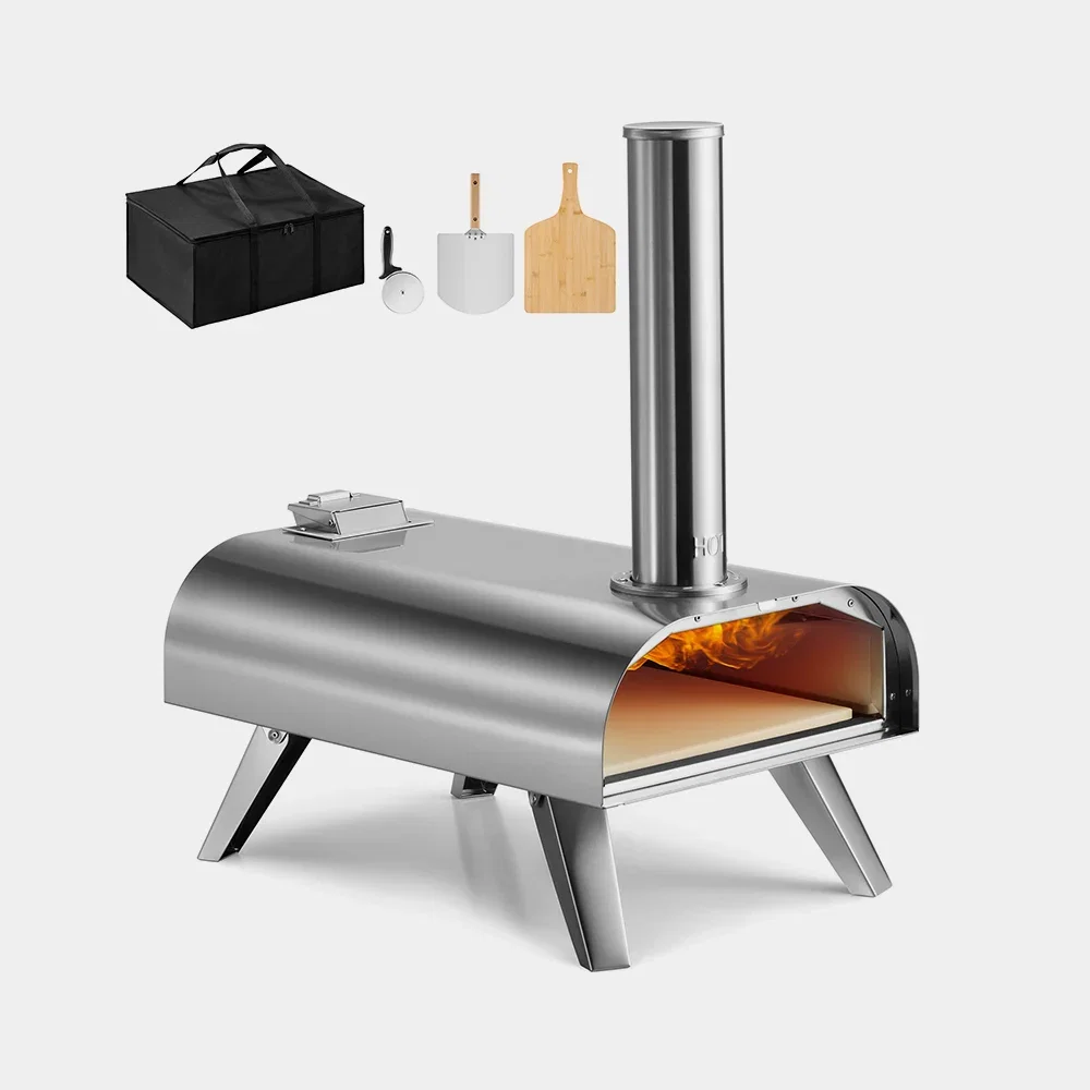 Image of Outdoor Pizza Oven with Accessories