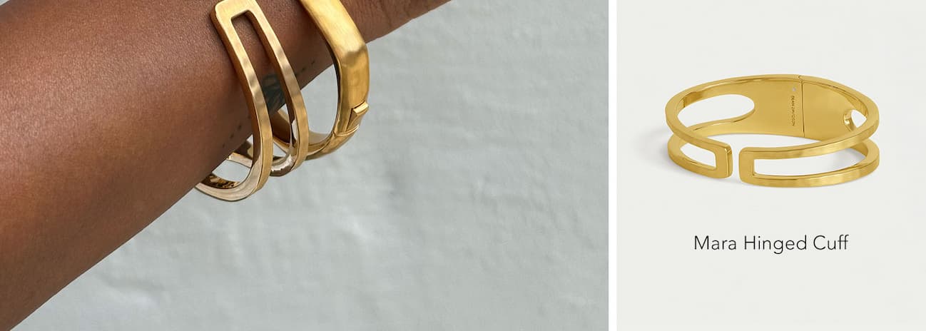 Mara Hinged Cuff.