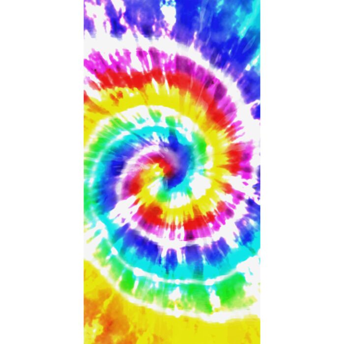 Egeria Strandtuch «Rainbow Swirl», 90 x 180 cm , mehrfarbig
