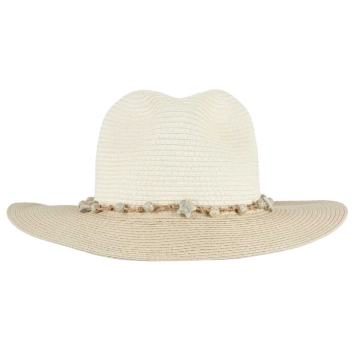Sommerlicher Strohhut , natur