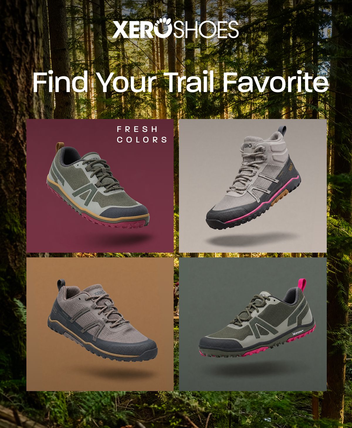 Fresh Hike Colors Ready for Every Trail