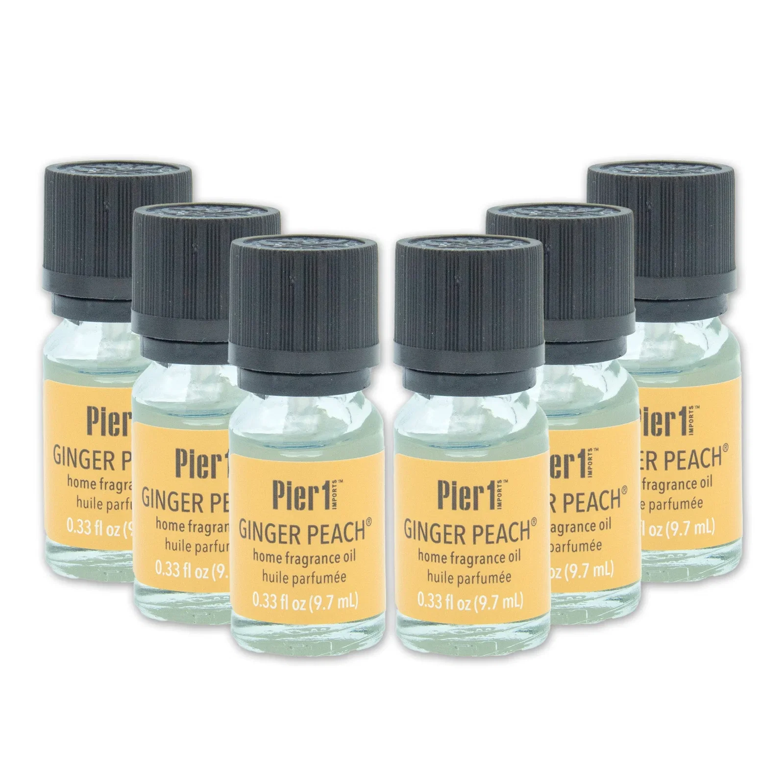 Image of Pier 1 Ginger Peach® Fragrance Oil Set of 6