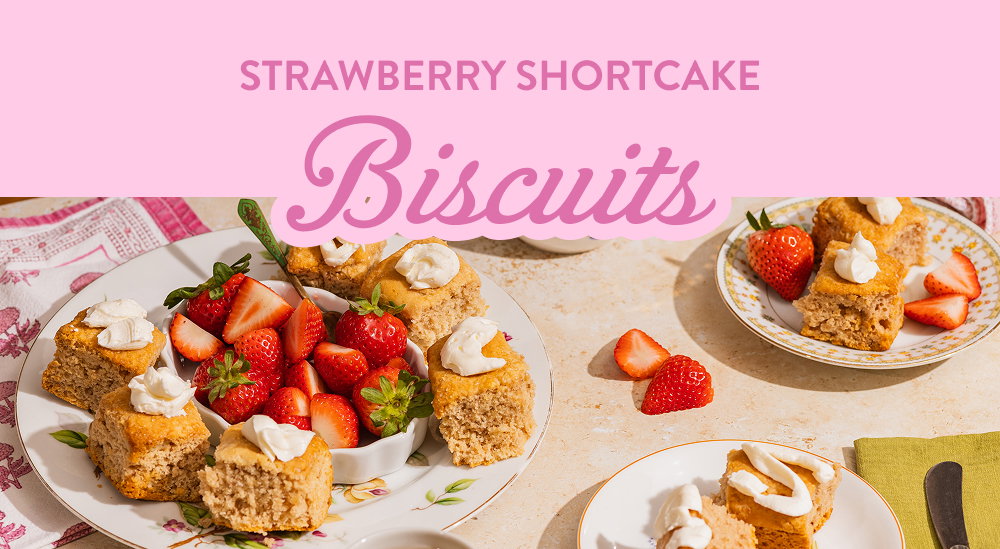 Strawberry Shortcake Biscuits
