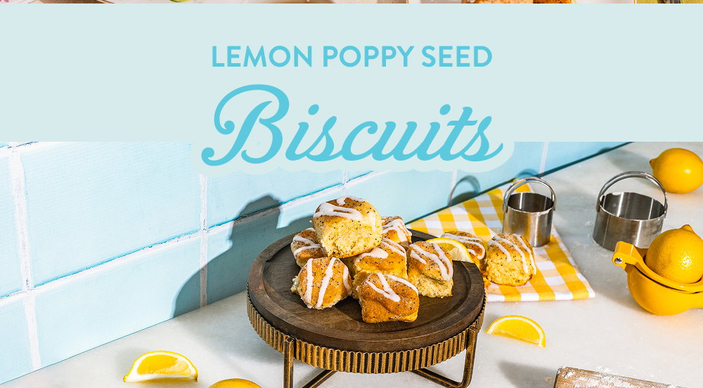Lemon Poppy Seed Biscuits