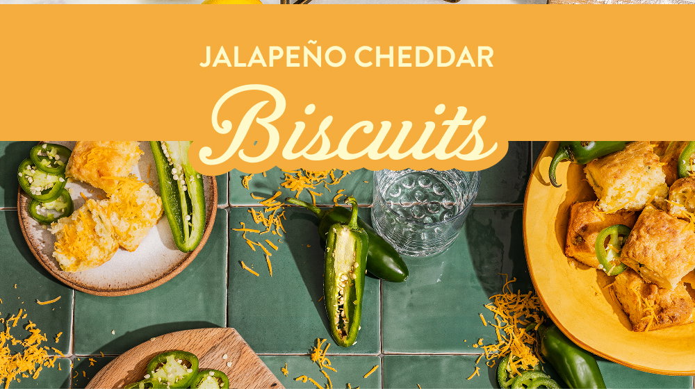 Jalapeño Cheddar Biscuits