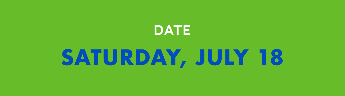 Date: Saturday, July 18