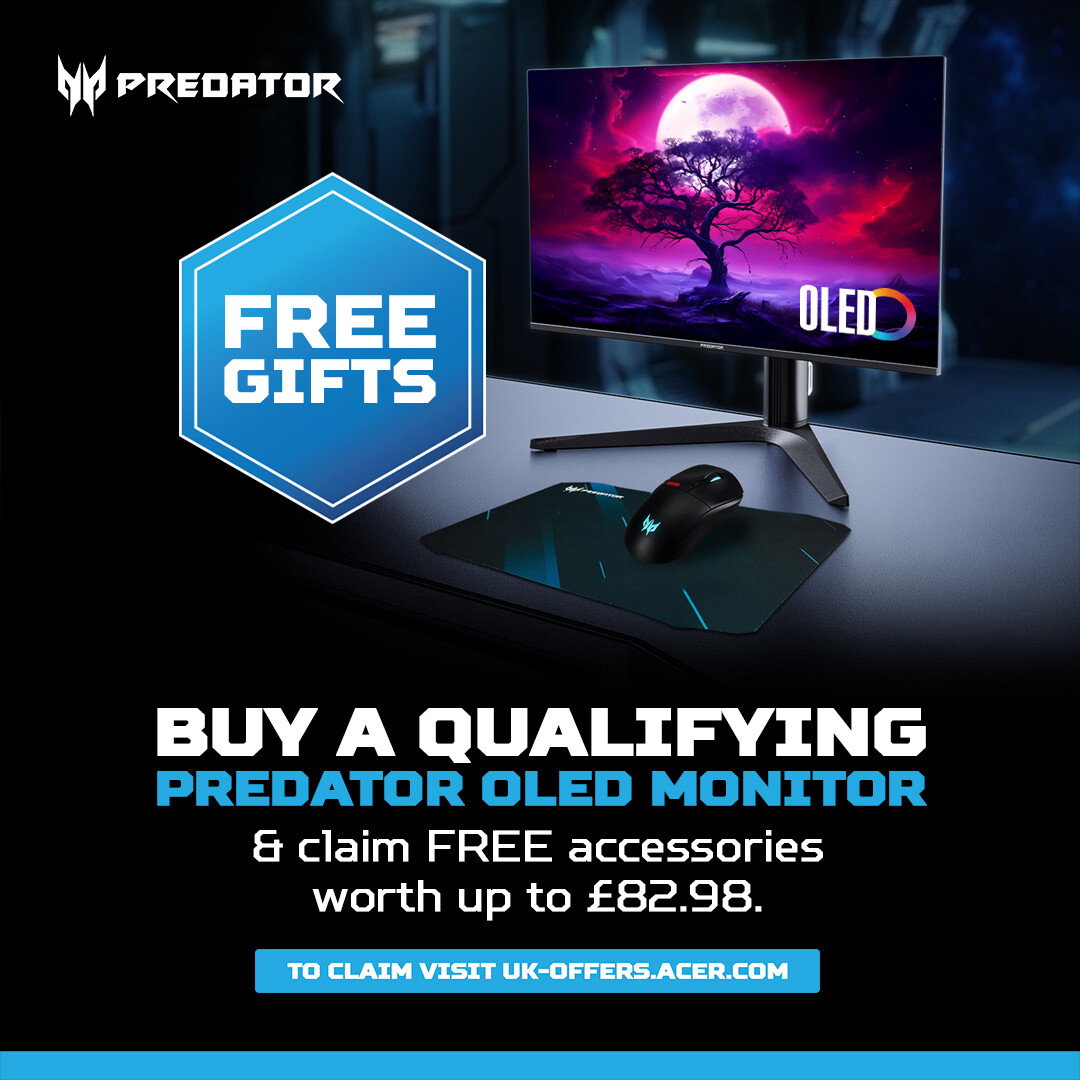 Acer Predator OLED monitors promotion