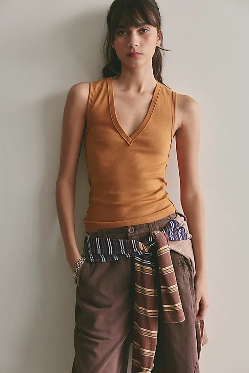 We The Free Neria V Neck Tank Top
