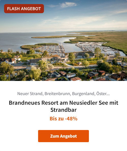 Brandneues Resort am Neusiedler See mit Strandbar