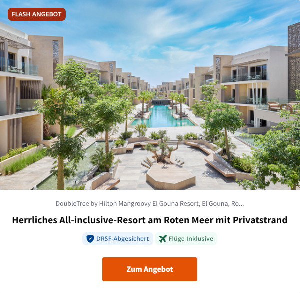 Herrliches All-inclusive-Resort am Roten Meer mit Privatstrand