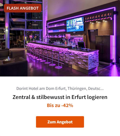 Zentral &amp; stilbewusst in Erfurt logieren