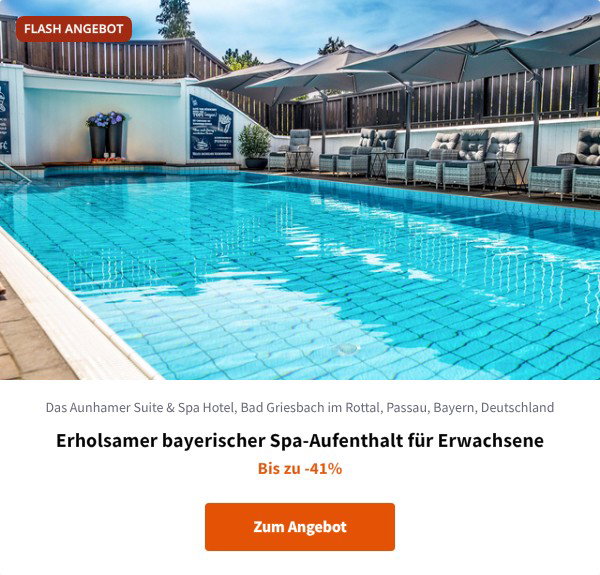 Erholsamer bayerischer Spa-Aufenthalt für Erwachsene