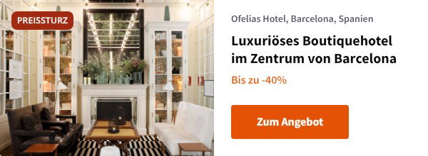Luxuriöses Boutiquehotel im Zentrum von Barcelona
