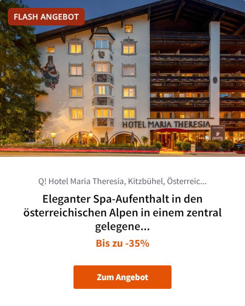 Eleganter Spa-Aufenthalt in den österreichischen Alpen in einem zentral gelegenen Hotel
