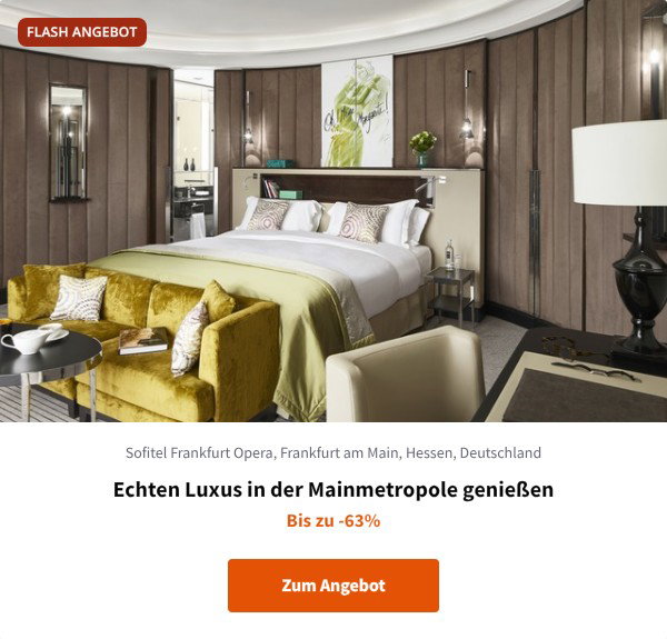 Echten Luxus in der Mainmetropole genießen