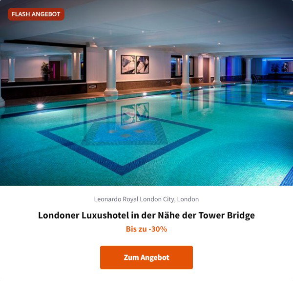 Londoner Luxushotel in der Nähe der Tower Bridge