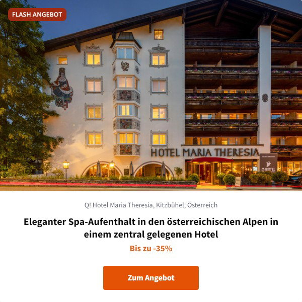 Eleganter Spa-Aufenthalt in den österreichischen Alpen in einem zentral gelegenen Hotel