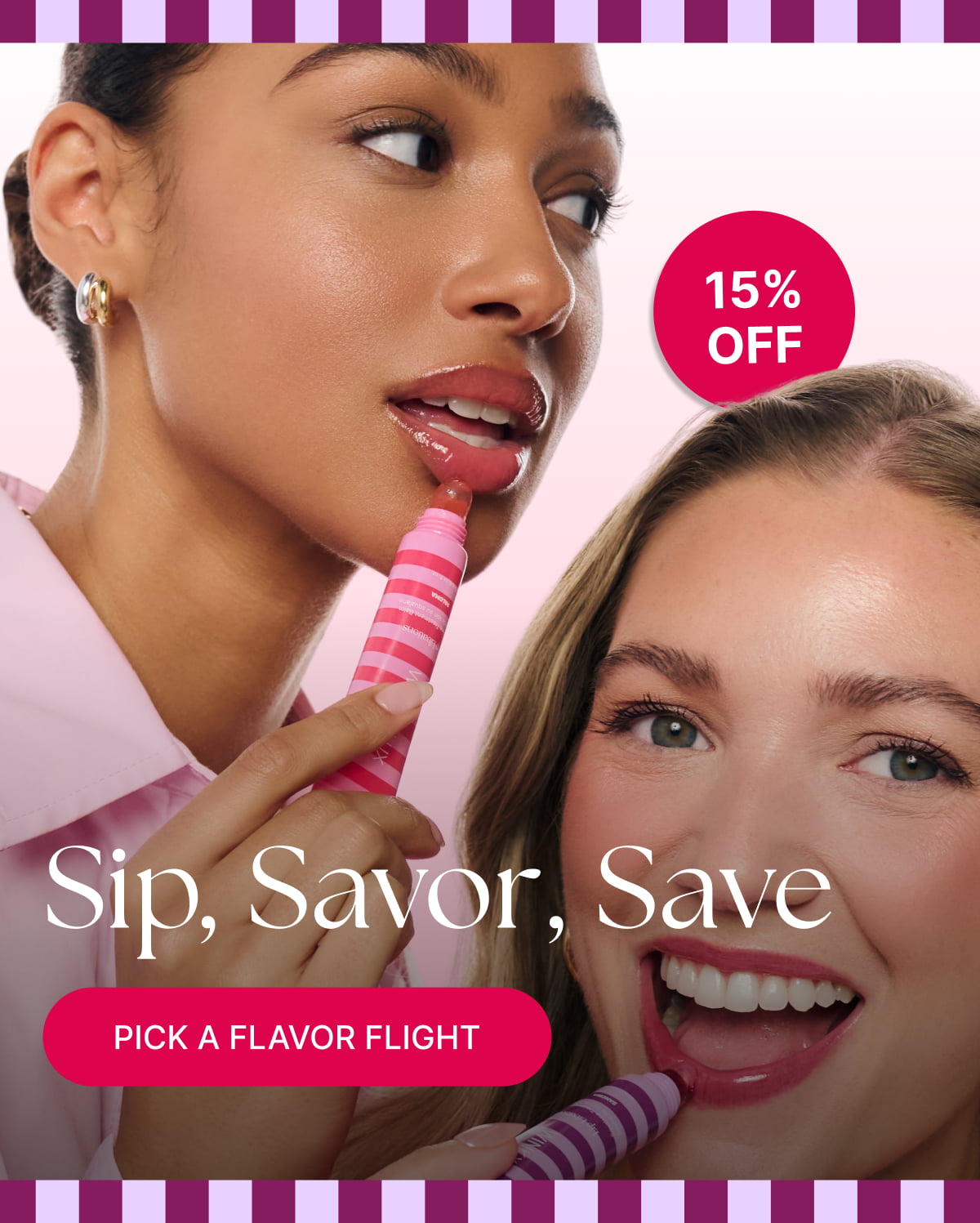 Sip, Savor, Save [Click here to Pick A Flavor Flight]