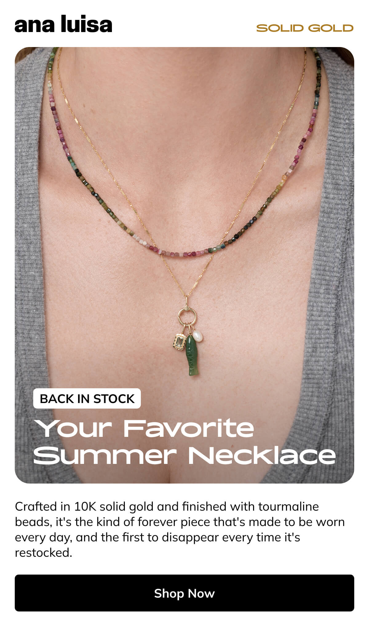Your favorite summer necklace