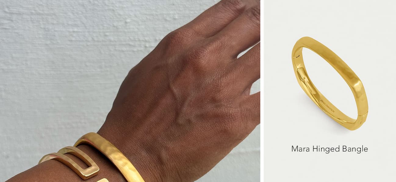 Mara Hinged Bangle.
