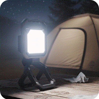 Projecteur LED + fonction batterie externe