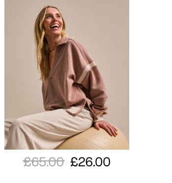 Athletic Collared Sweatshirt