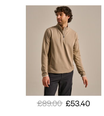 Shilstone Quarter Zip Lightweight Sweatshirt