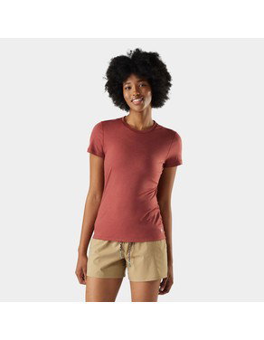 Women's Merino Short Sleeve Tee-Burnt Sienna / M
