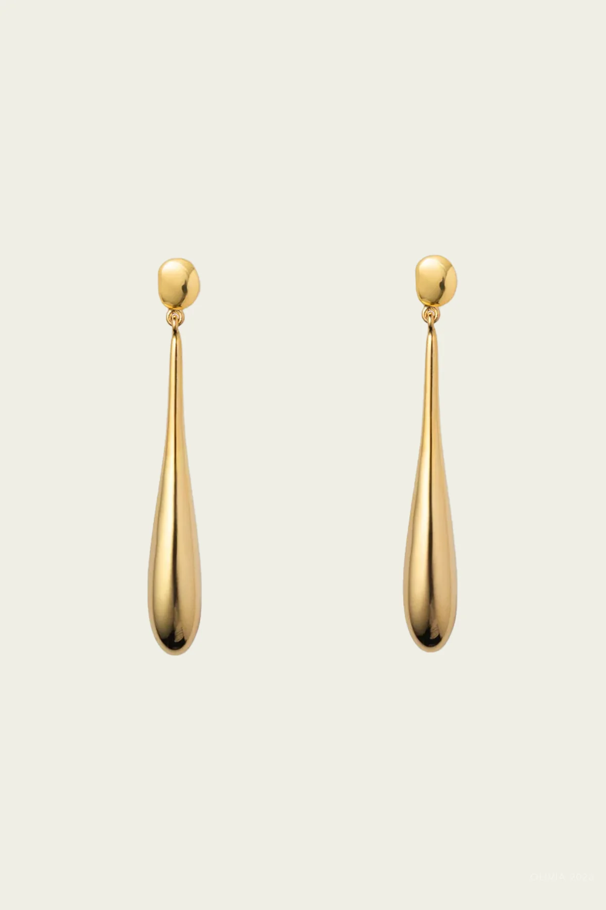 Image of Lagrima Earrings in Gold
