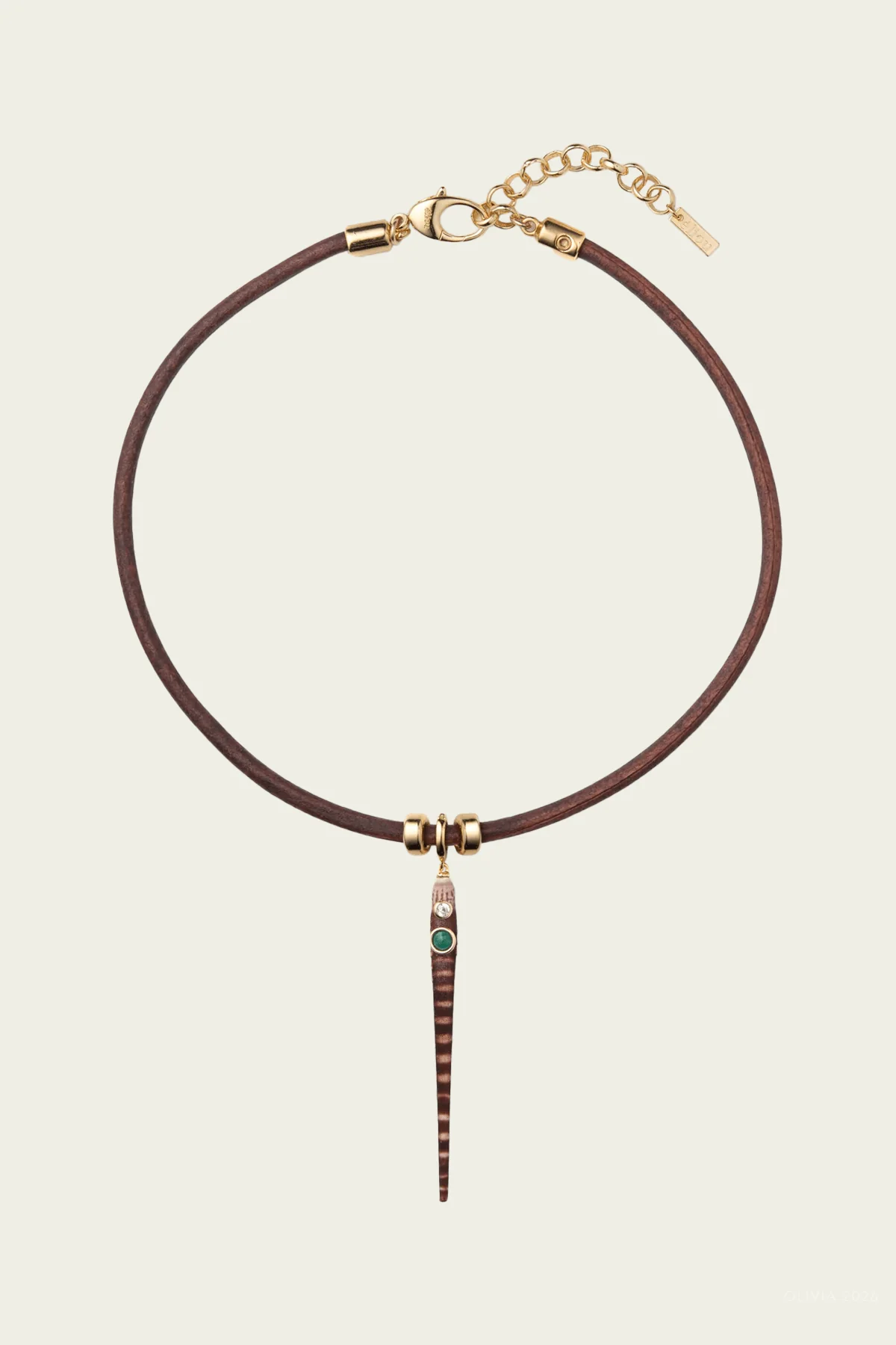 Image of Selkie Necklace in Brown