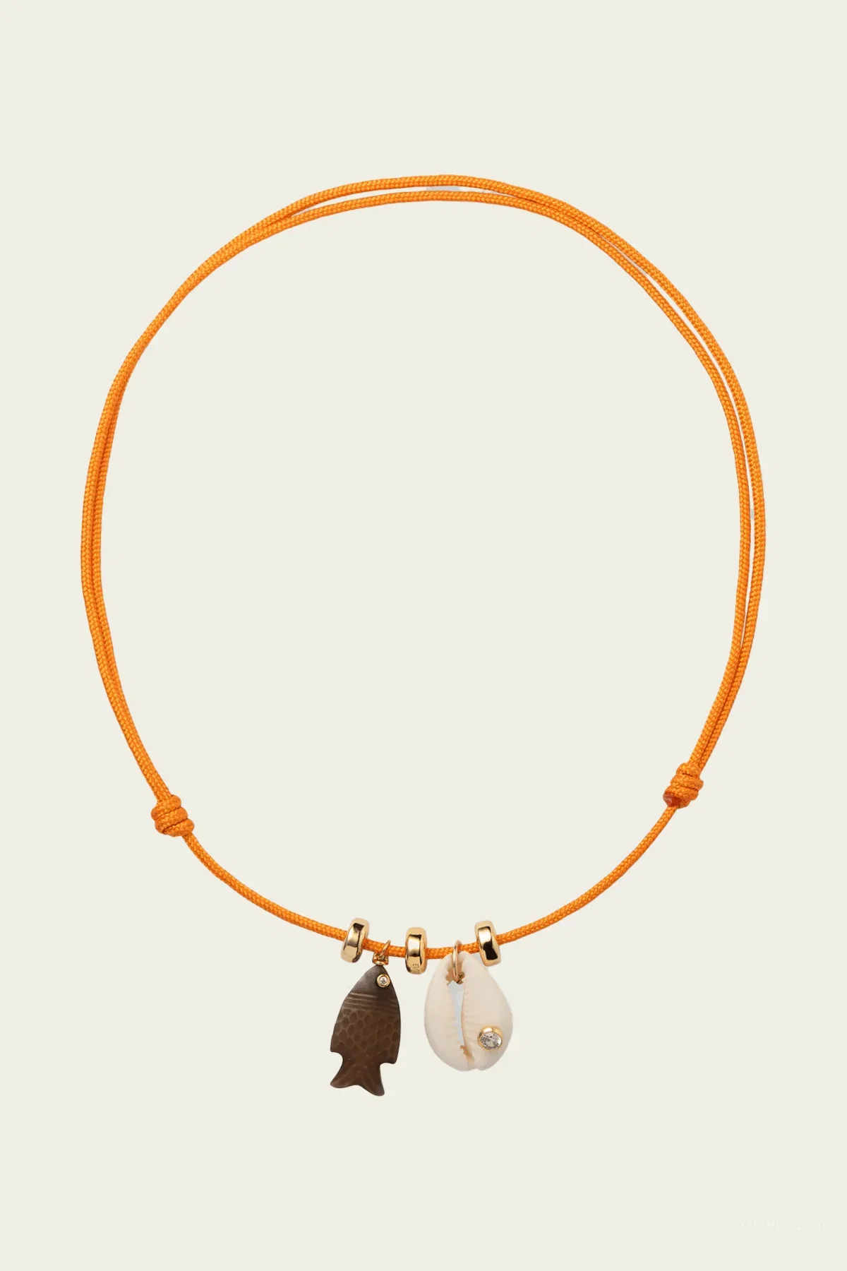 Image of Tropicana Necklace in Orange