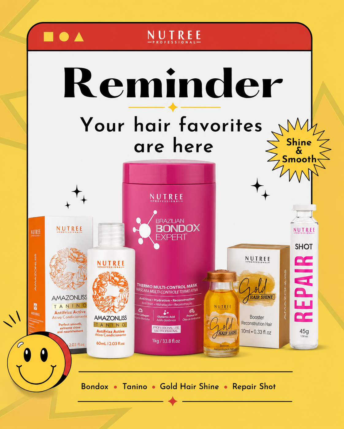 Reminder: Your hair favorites are here