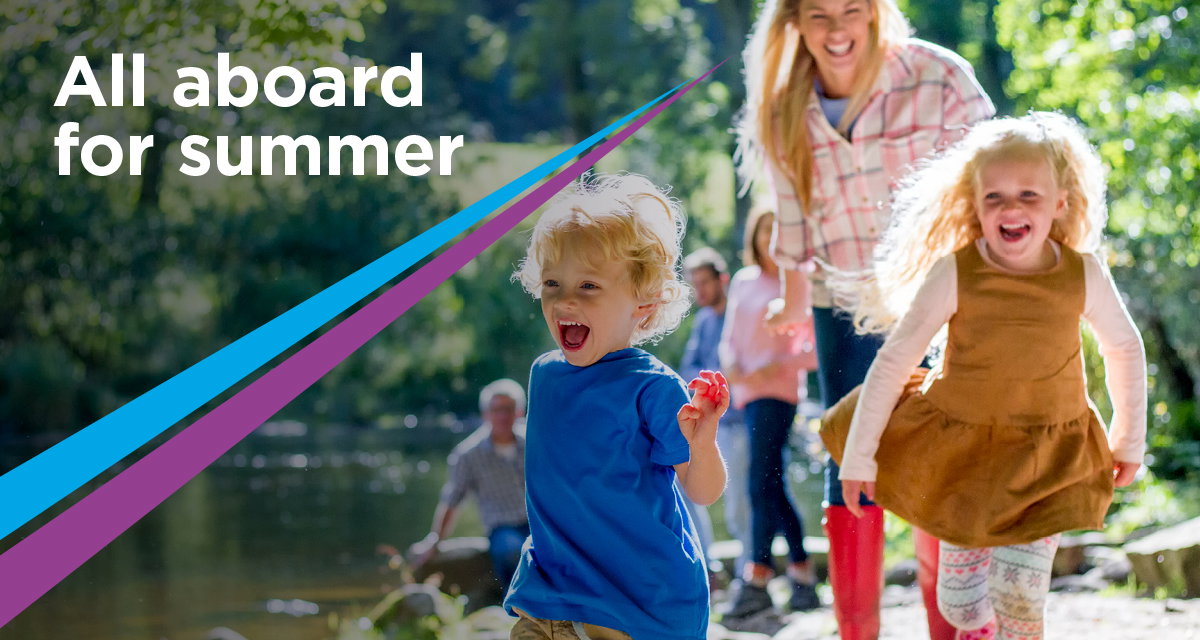 All aboard for summer