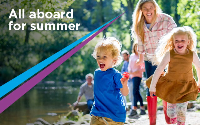 All aboard for summer
