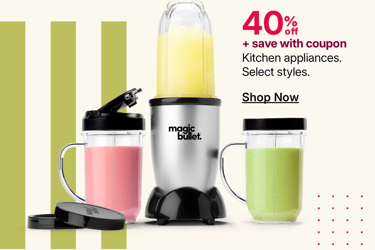 40% off kitchen appliances