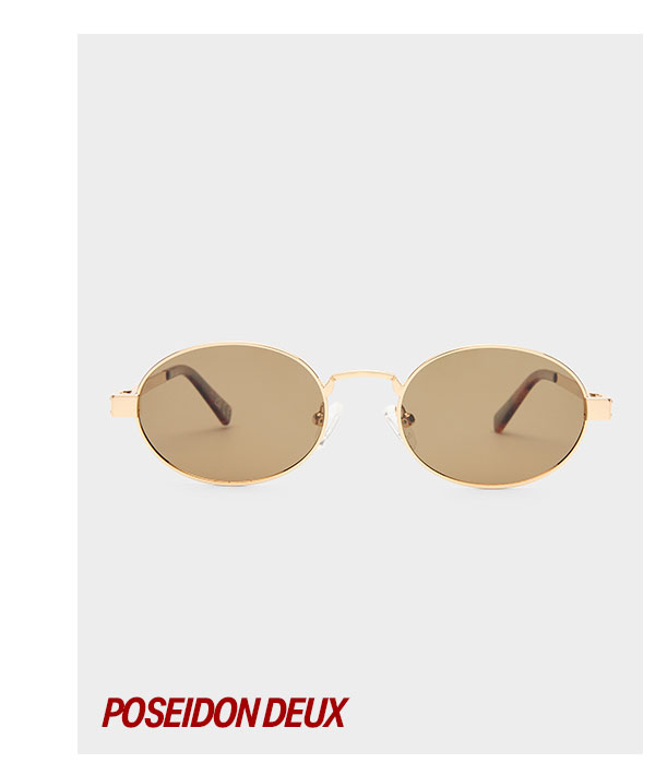 POSEIDON DEUX | GOLD BROWN MONO POLARISED