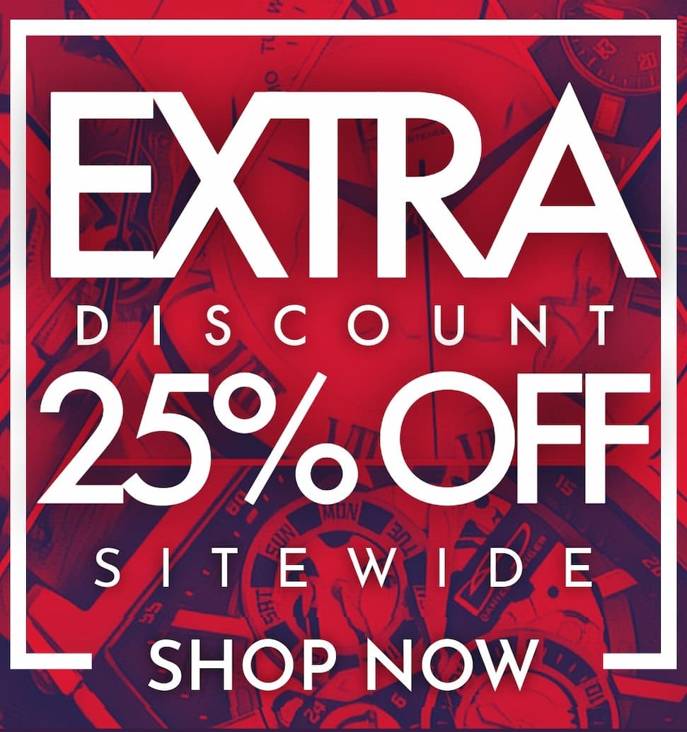 DOUBLE Discount - Get an extra 25% off sale prices