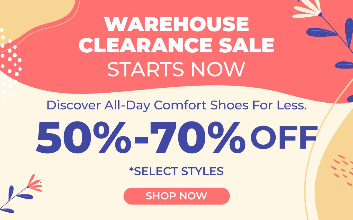 Warehouse Clearance Sale