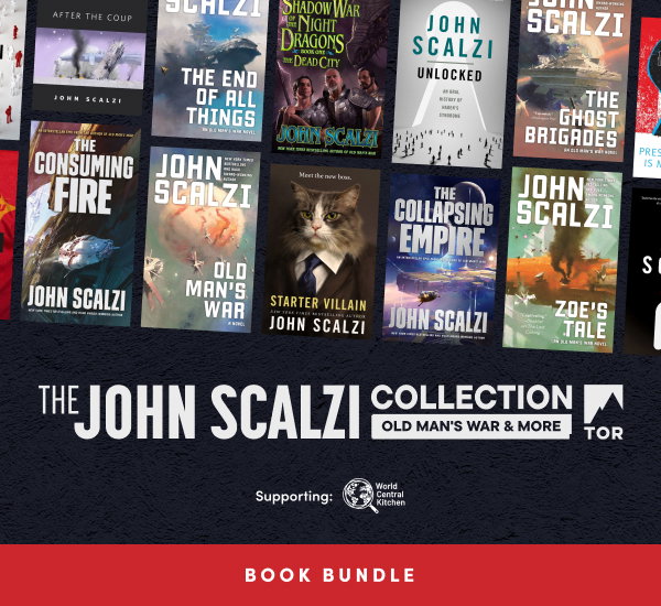 We’ve partnered with TOR to bring you the best of sci-fi author John Scalzi, from epic extraterrestrial war sagas to parodies or your favorite sci-fi series. 