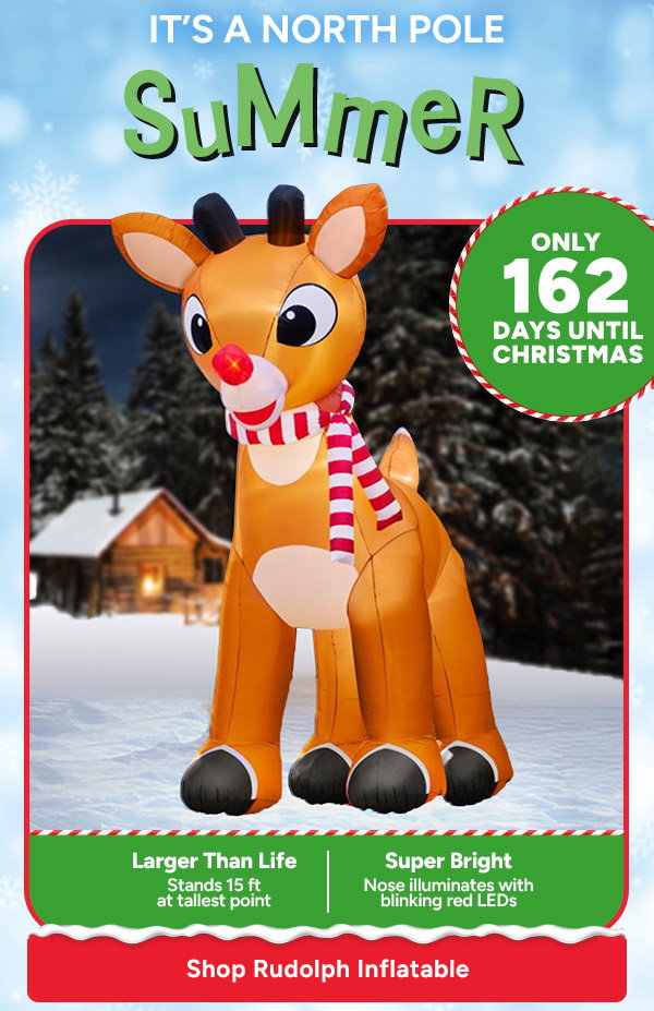 Shop Rudolph Inflatable