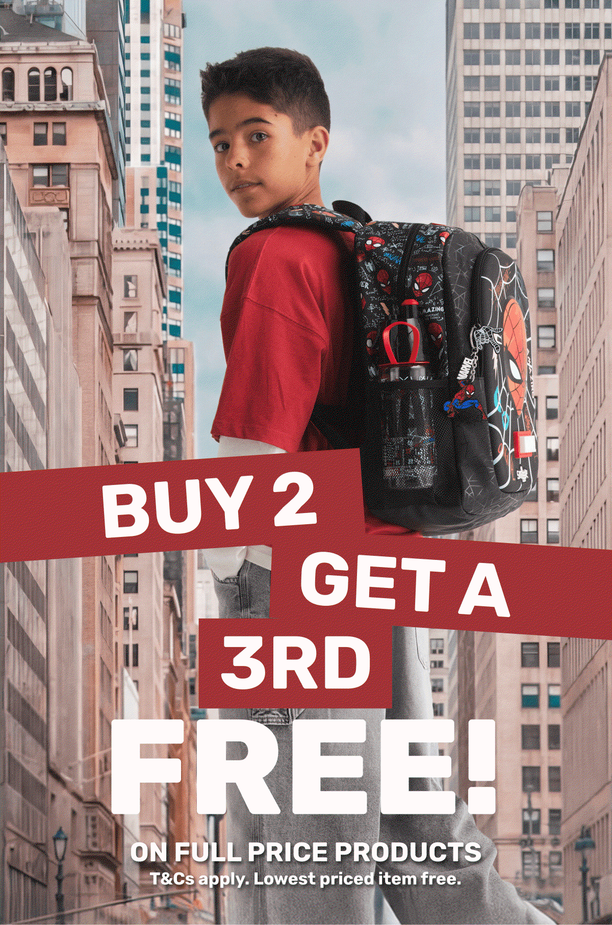 Buy 2 Get a 3rd Free! T&Cs apply