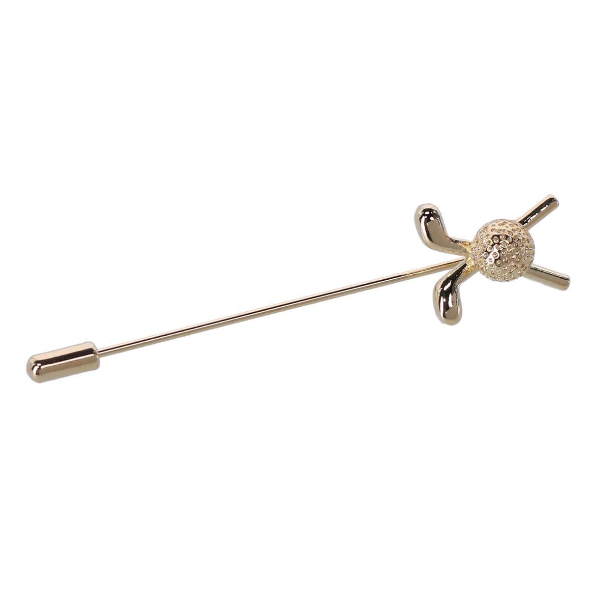 Image of Palmer Golf Clubs and Ball Lapel Pin