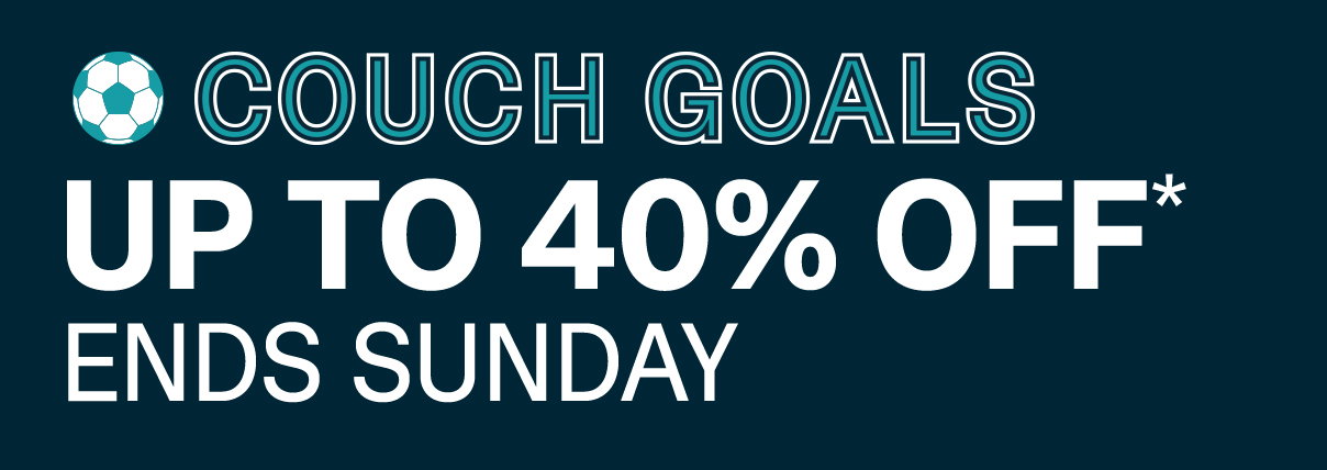 ENDS SUNDAY | UP TO 40% OFF*