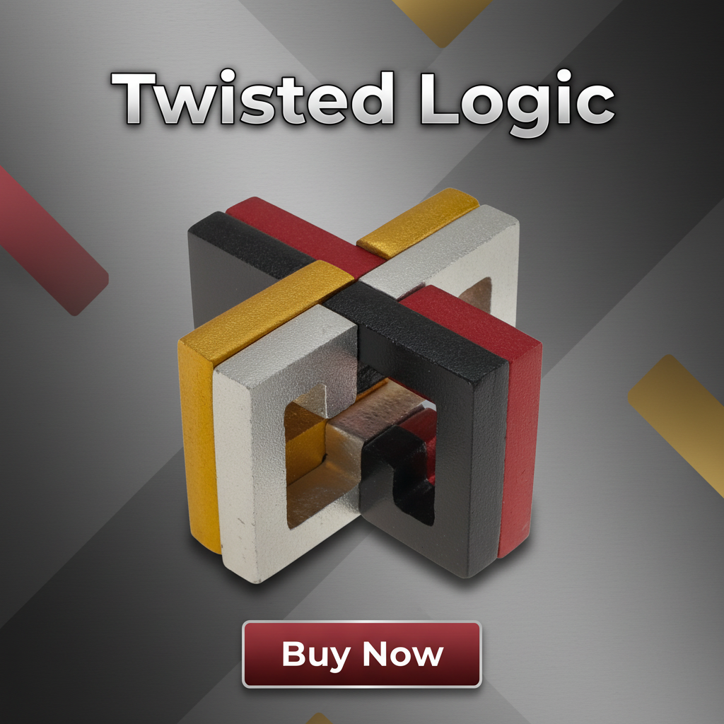 Twisted Logic - Metal Puzzle