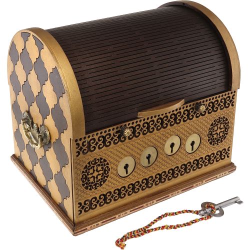 Image of Lunch Box - Wooden Puzzle Box